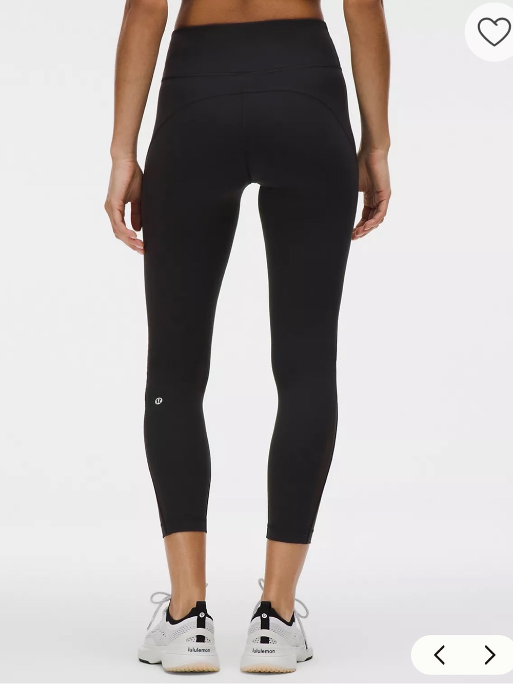 Wunder Train Mesh Panel High-Rise Tight 25" Size 8 NWT